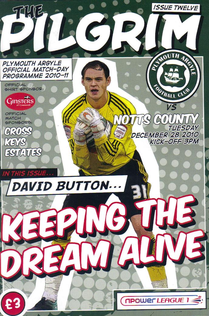 PLYMOUTH ARGYLE v NOTTS COUNTY 2010/11
